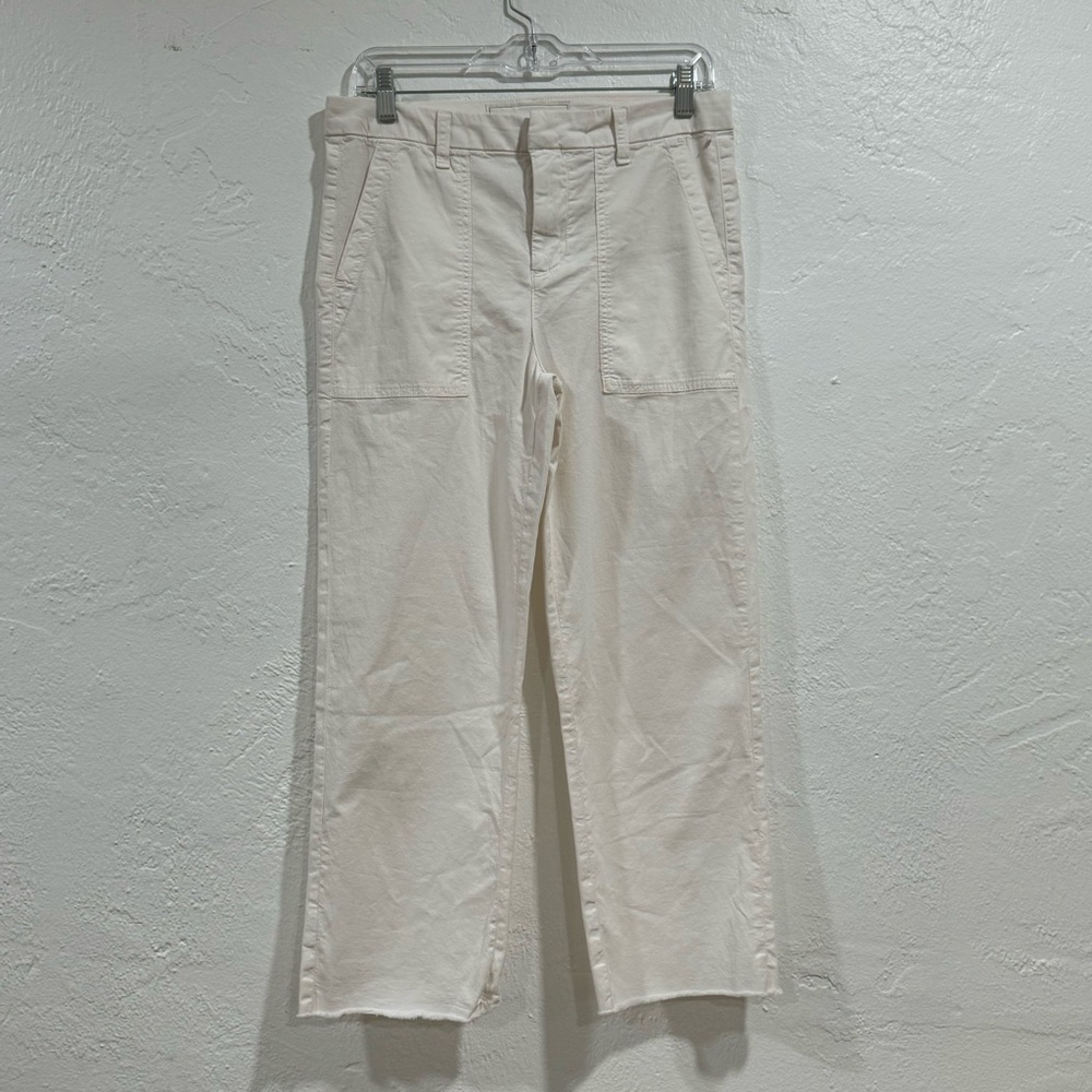 Frank & Eileen Blackstone Crop Utility Women’s Pants - Chalk - Size - 6